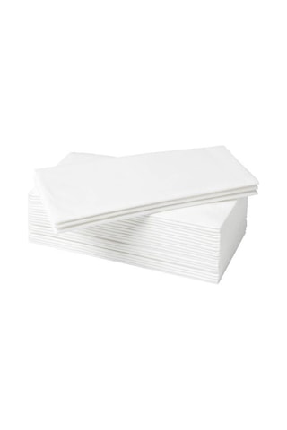 IKEA Mottaga 25 Adet Peçete 38x38 cm - Beyaz