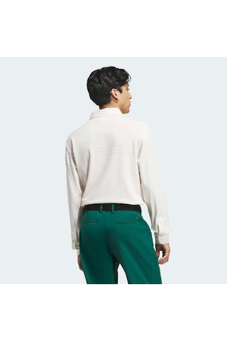 Adidas Originals Twistknit Erkek Beyaz Uzun Kollu Polo Tişört Kh4064