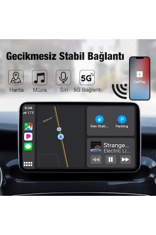Coofbe Araç İçi iPhone Cihazlar için Kablosuz Adaptör Carplay Çevirici