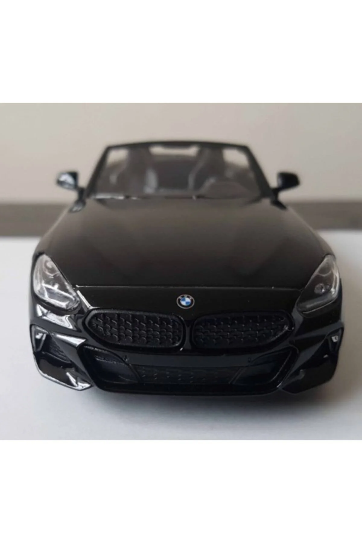 Orijinal 12.5 Cm Bmw Z4 M40i Cabriolet Üstü Açık Model Araç Oyuncak Araba Siyah