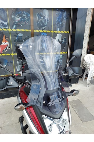 16-20 Honda Nc 750x Ön Cam Zeus Açık Füme 56 CM 4MM Nc750x