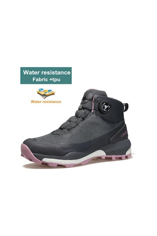 Humtto 18276 Su Geçirmez Humtto-tex Makara Bağcık Unisex Bot Füme
