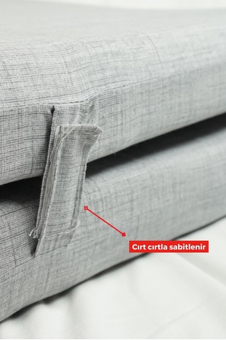 Xpermate Katlanır Yatak Yer Yatag I 80x180x8 Gri 2yktlnr