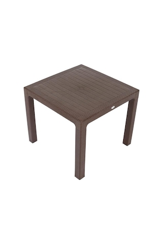 Luna 90x90 Elit Rattan Masa Kahverengi Luna 90x90 Elit Rattan Masa Kahverengi