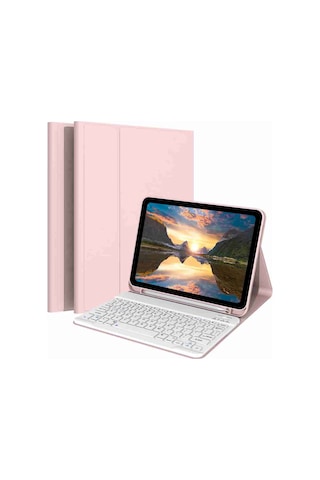 Xiaomi Redmi Pad 2 Uyumlu 11" Standlı Klavyeli Tablet Kılıfı Klavye + Stand