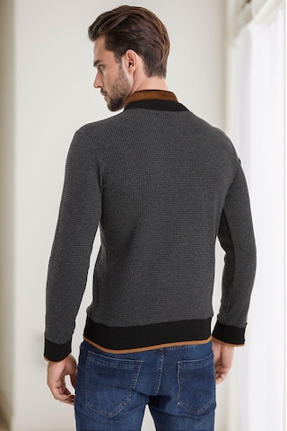 9039 Dewberry Erkek Sweatshırt-antrasit Antrasit
