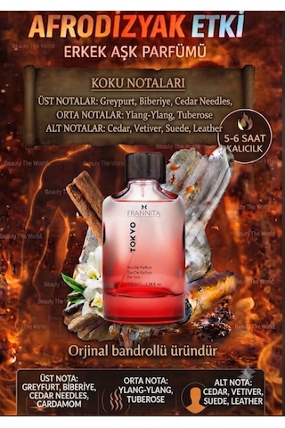 Tokyo Edp 100 Ml Premium Erkek Parfümü Peşinden Koşturan Özel Seri Odunsu