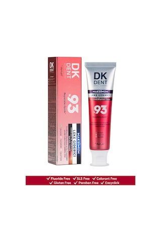 Dkdent %93 Beyazlatıcı Maksimum Leke Giderici Diş Macunu 75 Ml