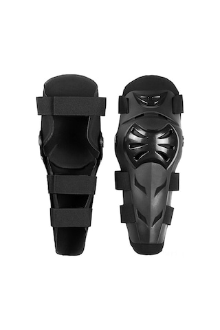 Flybuy 1 Takım Motosiklet Diz Pedleri Yarış Diz Koruyucuları Motor Yarışı Diz Güvenlikleri Diz Kapağı Koruması Destekleri Siyah Siyah