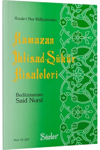 Ramazan Iktisat Şükür Risalesi Cep Boy