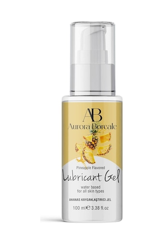 Aurora Boreale Ananas Aromalı Kayganlaştırıcı Jel 100ml Aurora Boreale Ananas Aromalı Kayganlaştırıcı Jel 100ml
