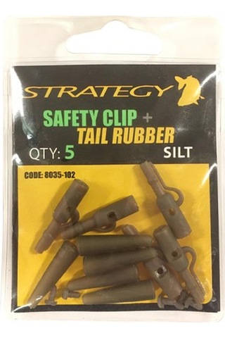 D. Spro Strat Set Clip+Tailrubber Silt 1/5