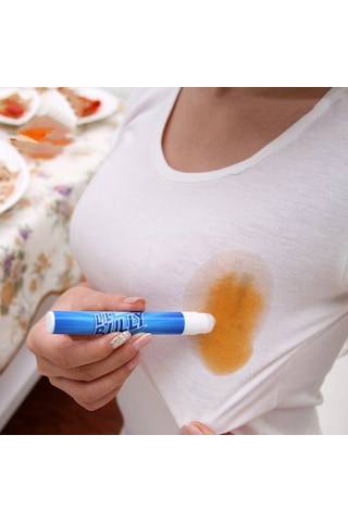 Neevoyu 3'lü Taşınabilir Giyim Leke Temizleme Kalemi Seti - Yeni Leke İçin Hızlı Çözüm, Abs Bitkisel Malzeme Beyaz