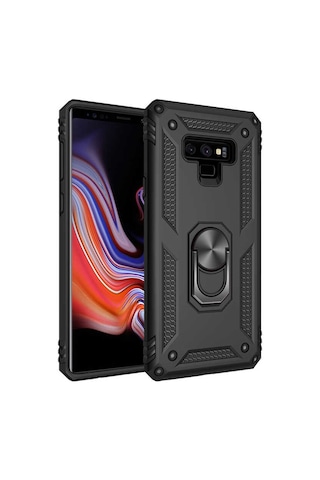 Galaxy Note 9 Kilif Zore Vega Yüzüklü Standli Zirh Kilif 556718998
