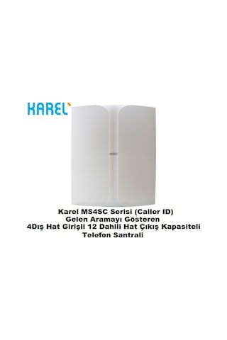 Karel Ms48C 4-12 Caler Id Telefon Santral Cihazı