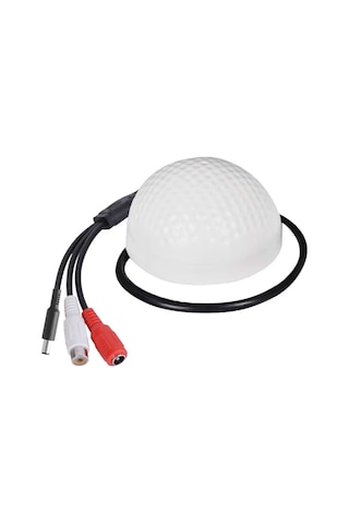 Ses İzleme Mikrofonu - Cctv Güvenlik Ve Ip Kamera Sistemleri İçin Dahili Preamp İle Kablolu Ses Mikrofonu