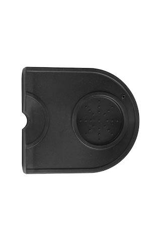 Lemestar Kahve Tozunu Basmak İçin Silikon Mat - Kayma Engelleme, Kaliteli Materyal, Küçük Boy Siyah Siyah