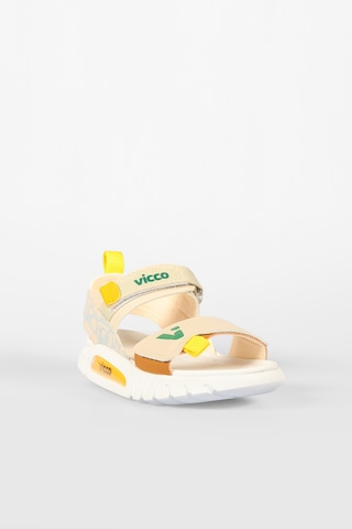 Vicco Dekan Hafif Unisex Çocuk Bej Sandalet Bej