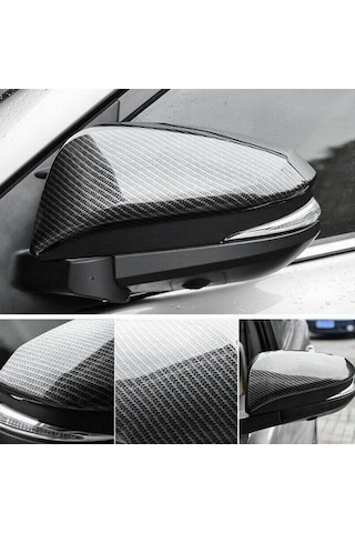 Novahub Yan Vigo Toyota Revo Karbon Kapağı Için Hilux Fiber Dikiz Aynası Xn