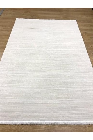 İpek Halı Sardes 6113 A Bej Düz Modern Salon Halısı