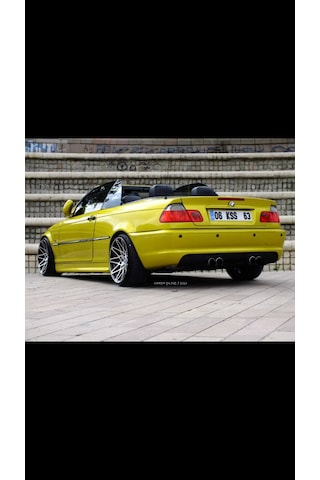 BMW E46 M YAN MARŞPİYEL Fiber-Boyasız