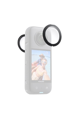 Insta360 X3 Aksiyon Kamera Uyumlu Lens Koruyucu Şeffaf Insta360 X3 Aksiyon Kamera Uyumlu Lens Koruyucu Şeffaf