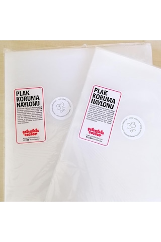 Çıtırtılı Sesler Lp 12" Plak Koruma Naylonu 33x33 Cm 25 Adet