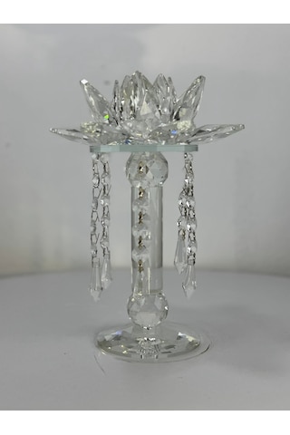 Biev Kristal Mumluk 25 Cm ŞEFFAF