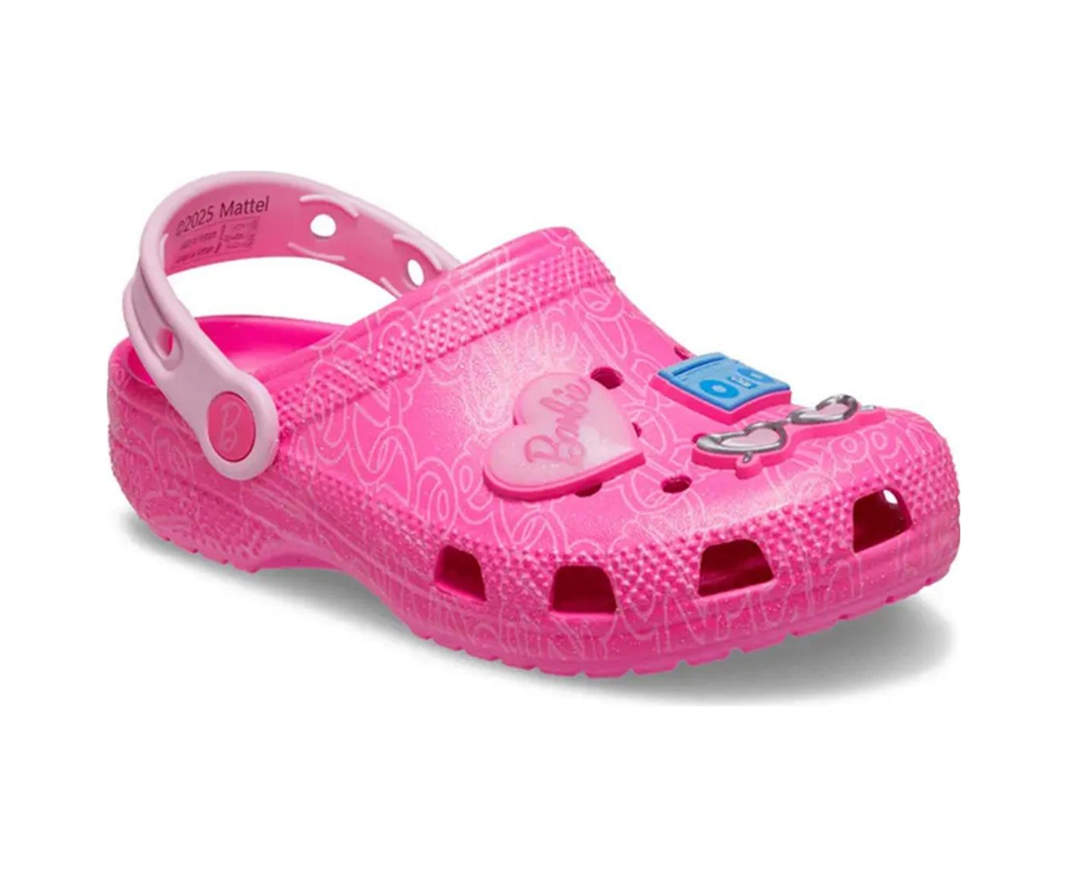 Crocs Classic Clog K Barbie Pembe Çocuk Terlik-10860 Pembe
