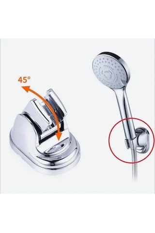 Megaplane Duş Başlığı İçin Döner Tutucu 92006264 Diğer