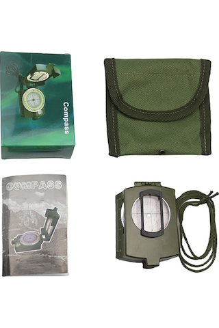 Yaozixa Zinc Alloy Abs Feng Shui Pusula, 24 Dağlar, Yüksek Hassasiyet, Isı Su Geçirmez, Gezginlik Kamp Mantık, Gölge Okuma, Rotatif Dial