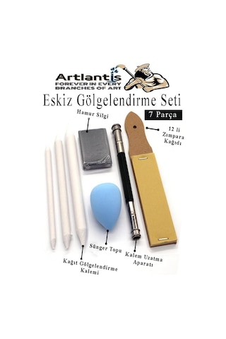 Telli Suluboya Bloğu Kağıdı A3 210gr 20 Yaprak İnce Dokulu Gölgelendirme Zımpara Aquarell Kuruboya Dereceli Kalem Uzatma