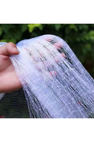 Vkemall Beyaz Nilon Kuş Engelleme Ağı - Meyve Ağacı, Bahçe, Havuz Ve Çiftlik İçin Korumalı Gölge Ağı