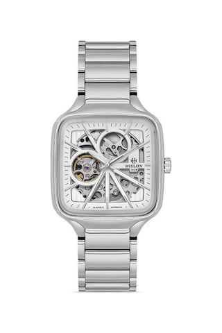 Sd166s-02ss Hislon Kol Saati 40 Mm / Gümüş Gri