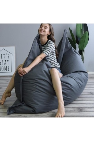 Willowhaven Yıkanabilir Fasulye Torbası Kapak - 100x140 Cm - Oturma Odası Kanepe Koruyucu Slipcover - Mor Ev Dekor Mor