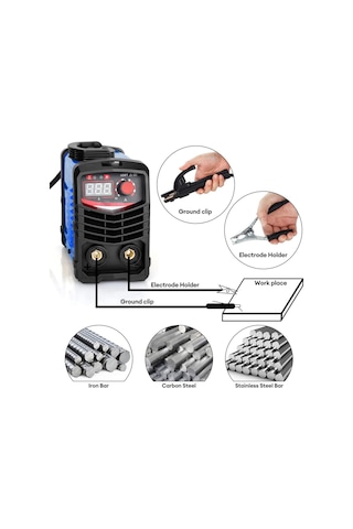 Staxx Power 200A Profesyonel Dijital Invertör Kaynak Makinesi