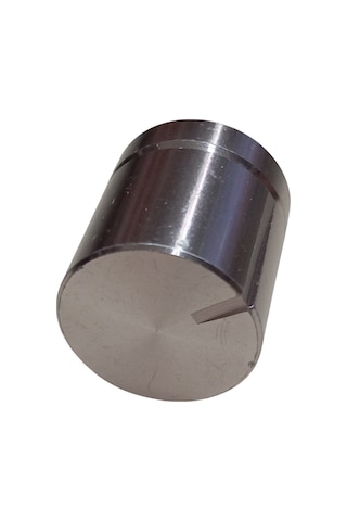 10 Adet Alüminyum Ses Kontrol Gümüş Pot Başlığı 20x22mm 6mm D Tip Mile Uygun