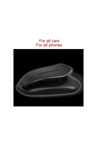 Dancemonkey Araç Telefonu Montajı Dashboard Tutucu, Evrensel Gps Navigasyon Destekli Siyah Siyah