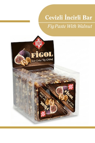 Figol Cevizli İncirli Bar Üçgen 40 G X 12 Adet