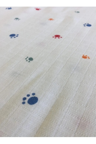 Lief Home Unisex Beyaz Müslin Örtü 75x85