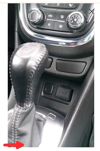 Opel Mokka 2012/2020 Uyumlu Otomatik Vites Topuzu Kılıfı El Yapımı Siyah