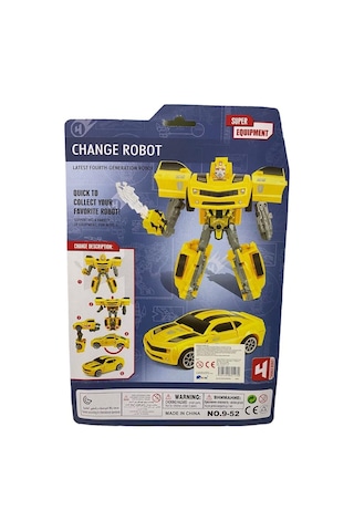 Dönüşebilen Robot Bumblebee Transformers Araba Autobot Bumblebee