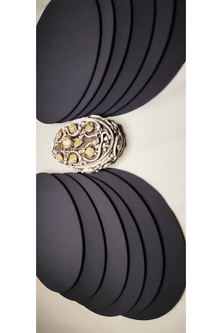 12 Adet Gri Renk Supla Takımı Gri