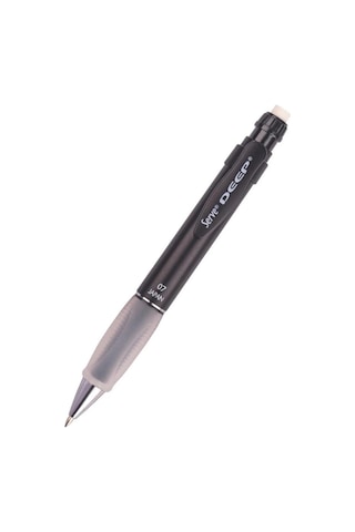Serve Deep Versatil Uçlu Kalem 0.7mm - Metalik Siyah
