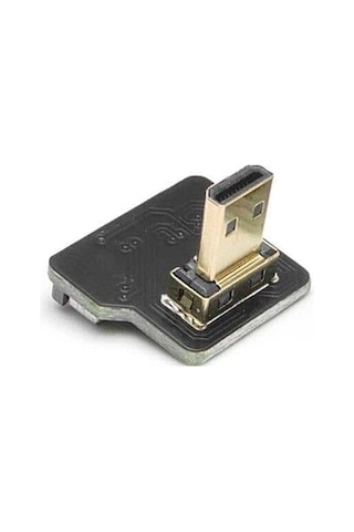 Micro Hdmı Plug - Dik - Sağ (L Tipi - Dıy Hdmı Kablo İle Birlikte