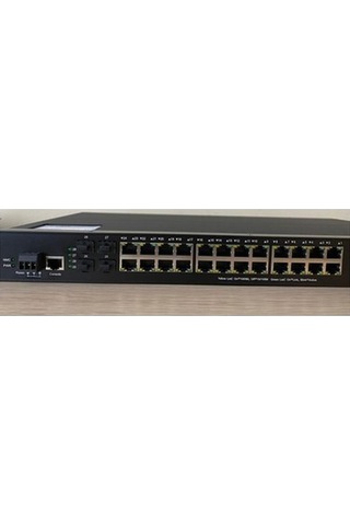 Scodeno 24 Port Bakır 24 10/100/1000 Port 2 1000 Port Fiber Girişli 28 Port Endüstriyel Yönetilebilir Poe Switch8