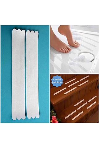 Miny Baby Banyo Zemin Kaydırmaz Bant Mavi Mavi
