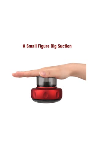 Teltree Kablosuz Vakumlu Isıtmalı Selülit Masaj Aleti - 12 Modlu Akıllı Şişmanlık Terapi Cihazı Kırmızı