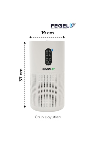 Fegel FG-M03N WiFi H13 HEPA Aromaterapili Çocuk Kilitli Gece Lambalı Hava Temizleyici