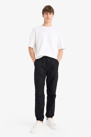 Defacto %100 Pamuk Wide Leg Paraşüt Pantolon E8729ax25aubk81 Siyah